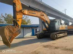 Máquina de construcción Excavadora sobre orugas usada Hyundai 520 Corea del Sur Original Hyundai en buena calidad - Product Image 2