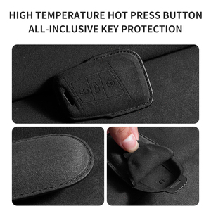 Funda de Cuero Plegable para Llaves de Coche <span class=keywords><strong>Volkswagen</strong></span> para Modelos Antiguos (Laiwei Polo Bora Beetle Passat Jietiao Suteng Golf 6) FML - Product Image 3