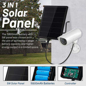 Panel Surya Mini OEM IP67 5V Output 4W Plug and Play dengan Lifepo4 untuk Bel Pintu Rumah untuk Penggunaan Luar Ruangan - Product Image 5