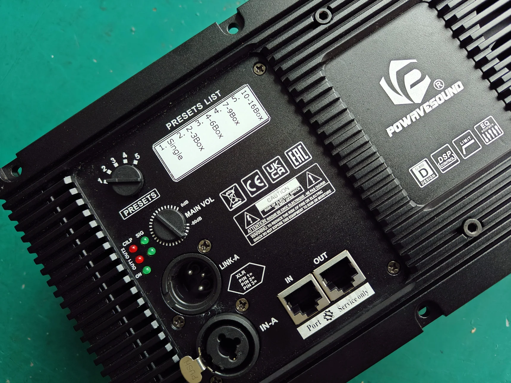 plate amplifier 3 way
