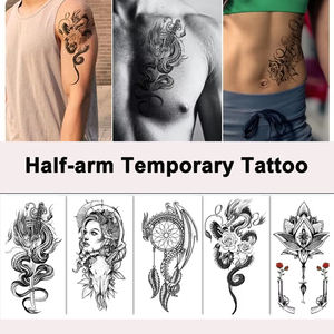 2025 nouveaux modèles en gros hommes et femmes noir <span class=keywords><strong>tatouage</strong></span> temporaire animaux autocollants petites fleurs fraîches corps <span class=keywords><strong>tatouage</strong></span> autocollants - Product Image 6