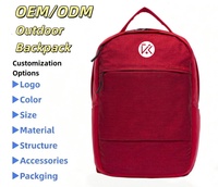 Mochila Empresarial Personalizada con Logotipo, Compartimento para Portátil, Bolsillo Oculto Antirrobo, Múltiples Compartimentos, Resistente al Agua, para Hombre y Mujer