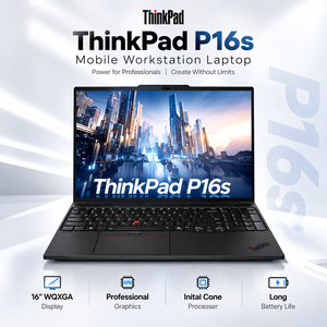 ขายส่ง Lenovo ThinkPad P16s Gen 4 แล็ปท็อปเวิร์กสเตชันขนาด 16 นิ้ว Core Ultra 7 255H RTX PRO 500 แรม 32GB DDR5 SSD 1TB WiFi 7 - Product Image 1
