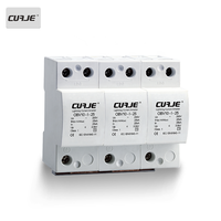 Parafoudre triphasé CA UCAJE T1 25 kA, dispositif de protection contre les surtensions de classe I, connexions TT, parafoudre en nylon