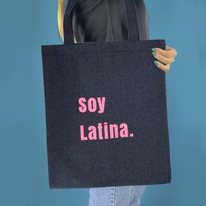 Precio de fábrica Eco reciclado moda Denim bolsas de compras tela comestibles Jean Tote <span class=keywords><strong>Shopper</strong></span> bolsas Denim Tote - Product Image 1