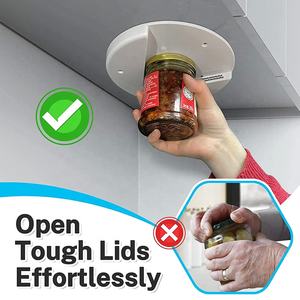 Abrelatas de Botellas y Frascos Bajo Gabinete para Manos Débiles y Personas Mayores con Artritis, Ideal para Cualquier Tamaño de Frasco o Botella - Categoría de Productos: Abrelatas - Product Image 3