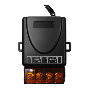 Interrupteur à distance sans fil monocanal OEM AC90-256V 433 MHz haute puissance pour moteur de pompe à eau - Product Image 4
