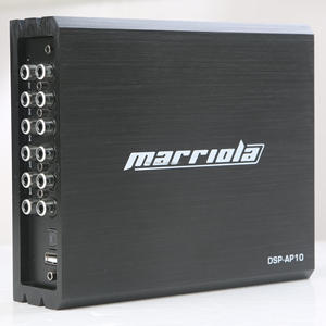 万豪高品质8通道数字信号处理器汽车放大器8*40w均方根强大的实际输出铝材料交叉模型DSP-AP10 - Product Image 6