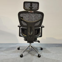 Chaise de bureau ergonomique la plus vendue avec massage, chaise de bureau en maille haut de gamme, chaise d'ordinateur confortable pour la maison