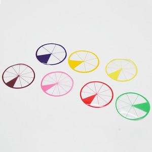 Fracciones en fichas 20537, material didáctico de matemáticas y ciencias para escuelas primarias, instrumentos de enseñanza y equipo experimental. - Product Image 1
