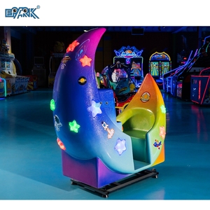Coin Operated Shopping Mall Kiddie Rides <strong>Gaming</strong> Machine 3d Moon <strong>Rocket</strong> Kids Swing Ride Machine - Product Image 4