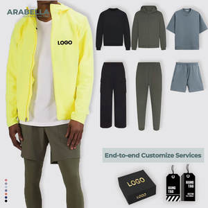 Vêtements de course à pied personnalisés Arabella 2026 avec logo, taille plus, hommes et femmes, veste coupe-vent en nylon recyclé pour l'extérieur - Product Image 1