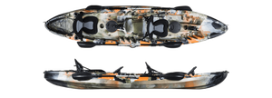 เรือคายัคพลาสติก <span class=keywords><strong>Oceanus</strong></span> ขนาด 12 ฟุต สำหรับ 3 คน รุ่น OEM Sit on Top เหมาะสำหรับผู้ใหญ่และกีฬาทางน้ำ - Product Image 6