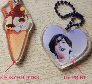 Wholesale Personalized Key Chain Factory Made Custom Design Cute Design Mini Acrylic Keychains - Product Image 5