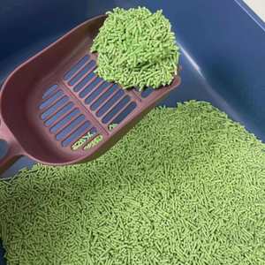 Low Dust Strong Clumping High Quality Various Fragrances <b>Strip</b> Tofu Cat Litter - Product Image 6