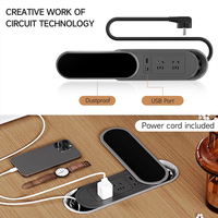 Muebles de oficina de diseño moderno de calidad superior personalizados Mesa de oficina modular Escritorio DE TRABAJO convertible de madera