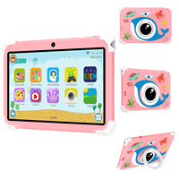 Yeni Ucuz 7 İnç ÇOCUK Eğitim Tableti Pc WiFi 6+128G Akıllı Öğrenme Çocuk Android Tablet Bilgisayarı Hediyelik Standlı