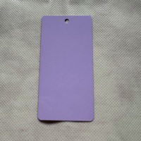 Peinture en poudre à effet peinture artistique, violet clair lisse, pour accessoires automobiles
