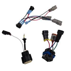 <span class=keywords><strong>3</strong></span> çıkışlı özel çift LED aydınlatma Rocker anahtarı DT erkek konnektör DT04-2P LED kumandalı otomotiv için kablo demeti - Product Image 3