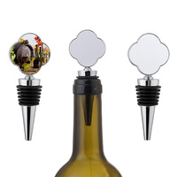 Accessoires de bar Bouchon de bouteille de vin champagne rouge blanc Bouchon de bouteille de vin coeur de sublimation