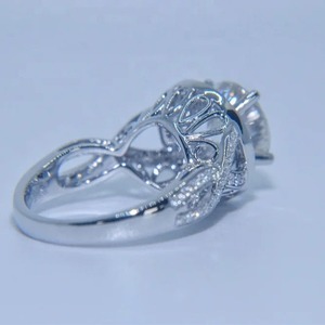 Luxury Elegant 925 Silver Women's Engagement Wedding <b>Ring</b> High Quality Customized Marquise Cut Inlay Classic Diamond <b>Ring</b> - Product Image 3