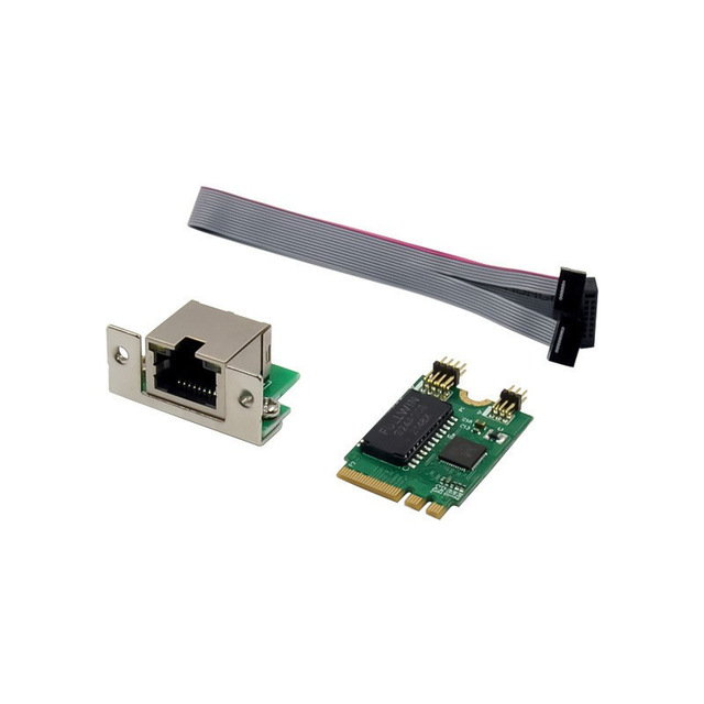 2.5G desktop M.2 A+E network card port Gigabit Ethernet compatible single-port network card soft router RJ45