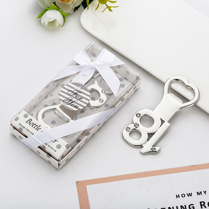 Recuerdos para Fiesta de Cumpleaños o <span class=keywords><strong>Aniversario</strong></span> de Bodas (18 Años), Abridor de Botellas de Aleación de Zinc Plateado, Caja de <span class=keywords><strong>Regalo</strong></span>, Regalos para Halloween o Graduación - Product Image 2