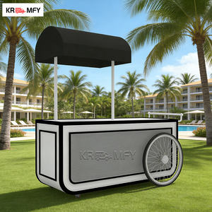 Triciclo Eléctrico Móvil para Café y Helados con Marco de Fibra de Vidrio, Batería de Litio de 36V para Servicio de Alimentos - Product Image 4