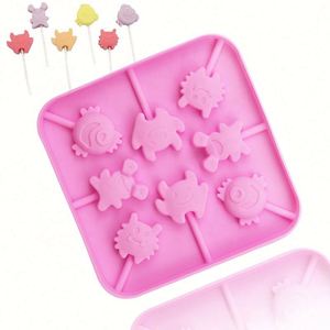Moule en silicone personnalisé pour bonbons durs, sucettes monstres de Pâques, fabrication artisanale DIY, chocolat, résine OEM/ODM - Product Image 1
