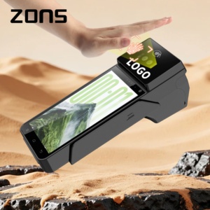 Terminal POS Biométrico de Vena de la Palma de la Mano ZONS, Android 15, Pantalla Táctil, Alimentado por Batería, Compatible con Logotipo Personalizado - Product Image 1