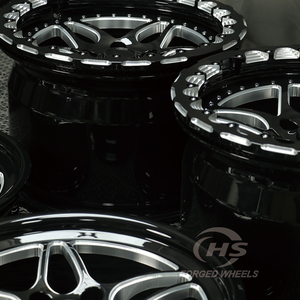 Rines Forjados con Beadlock para Carreras de Arrancones <span class=keywords><strong>15x10</strong></span> 17x4.5J 17x5J 18x5J 17x10J 17x11J 5*112 5*114.3 5*120 para Nissan GTR M340i BMW Ford - Product Image 4