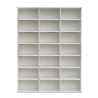 Étagère d'Angle OEM et ODM, Meuble de Rangement Bibliothèque Design Moderne, Meuble de Rangement en Bois pour Salon et Maison