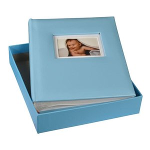 Álbum de Boda Azul Claro de Alta Calidad de 10x15cm con Logotipo Personalizado, Papel y Cubierta de PP - Product Image 3