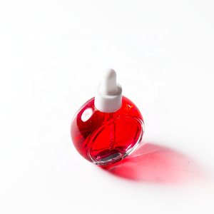 Sang Trọng 30Ml Trong Suốt Phẳng Thủy Tinh Tròn Tinh Dầu Chai Huyết Thanh Chai Nhỏ Giọt Với Dropper - Product Image 6