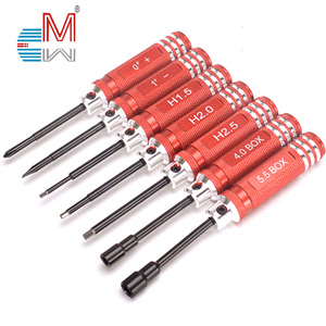 7pcs nhỏ xử lý RC công cụ Philips /Hex Screwdriver/ Hex ổ cắm <span class=keywords><strong>Nut</strong></span> điều khiển bộ - Product Image 1