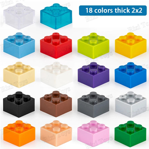 3003 2*3 puntos gruesos pequeñas partículas accesorios piezas compatibles DIY juguetes ladrillos educativos para niños bloques de construcción - Product Image 5