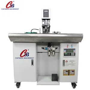 Automatic button wrapping machine