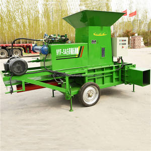 Machines agricoles Machine électrique hydraulique à deux cylindres pour l'ensilage de balles de foin carrées Machine à emballer pour le pressage de balles carrées - Product Image 2