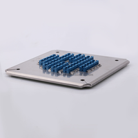 DAMU 36 Port SC PC Conector de Fibra Óptica, Herramienta de Pulido con Plantilla para FTTH, 100% de Tasa de Aprobación 3D y 1 Año de Garantía