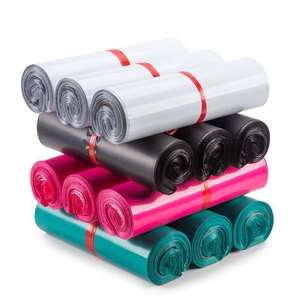 Bolsa de entrega urgente blanca de 28x42 mm, impermeable, gruesa, autosellable, para logística y envío. - Product Image 1