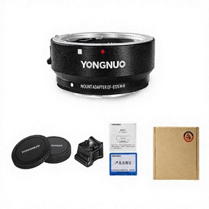 Anneau adaptateur d'objectif noir Yongnuo pour objectifs <span class=keywords><strong>Canon</strong></span> EOS <span class=keywords><strong>EF</strong></span>/<span class=keywords><strong>EF</strong></span> <span class=keywords><strong>M</strong></span> vers appareils photo EOS <span class=keywords><strong>M</strong></span> <span class=keywords><strong>EF</strong></span>-<span class=keywords><strong>M</strong></span> M2 M3 M5 M6 M10 M50 M100 - Product Image 2