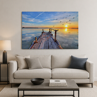 Décoration d'hôtel moderne, peinture de paysage marin de haute qualité 40x60 50x70, impression numérique HD, encre écologique durable, personnalisable