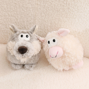 Juego de Peluches de Animales del <span class=keywords><strong>Bosque</strong></span> Kawaii, Lindos Peluches de Oveja, Zorro, <span class=keywords><strong>Lobo</strong></span> y Oso para Decoración de Habitación Infantil, Regalo de Cumpleaños - Product Image 5