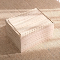 Urn Kayu Ramah Lingkungan yang Dapat Terurai untuk Kucing, Anjing & Hewan Lainnya - Desain Persegi Panjang Modern untuk Pemakaman & Abu Kremasi