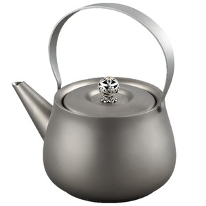 Juego de té Songyouji de titanio puro, filtro portátil gris titanio para uso en oficina y al aire libre - Product Image 2