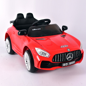 Coche Eléctrico para Niños Educativo de Plástico con Batería de 12V 4500, Motor Doble 380, Control Remoto, Luces y Música - Product Image 6