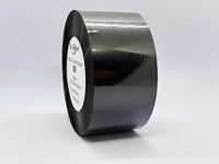 N002 Pita Transfer Termal Resin Lilin 33mm 55mm 110mm X 500m untuk Pencetakan Label Barcode Grosir