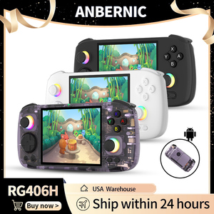 Console de jeu portable Anbernic RG406H, écran IPS multi-touch de 4 pouces, joystick à effet Hall <span class=keywords><strong>Android</strong></span>, mise à jour FOTA, lecteur de jeux portable - Product Image 1