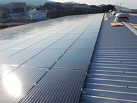 Structure de montage solaire fixe pour toiture industrielle en métal avec système modulaire AL6005-T5 SUS304, durée de vie de 25 ans pour l'installation photovoltaïque