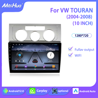 Meihua10.1 pouces voiture Android lecteur Dvd pour 2004-2008 Volkswagen Touran manuel A/C avec système de navigation GPS